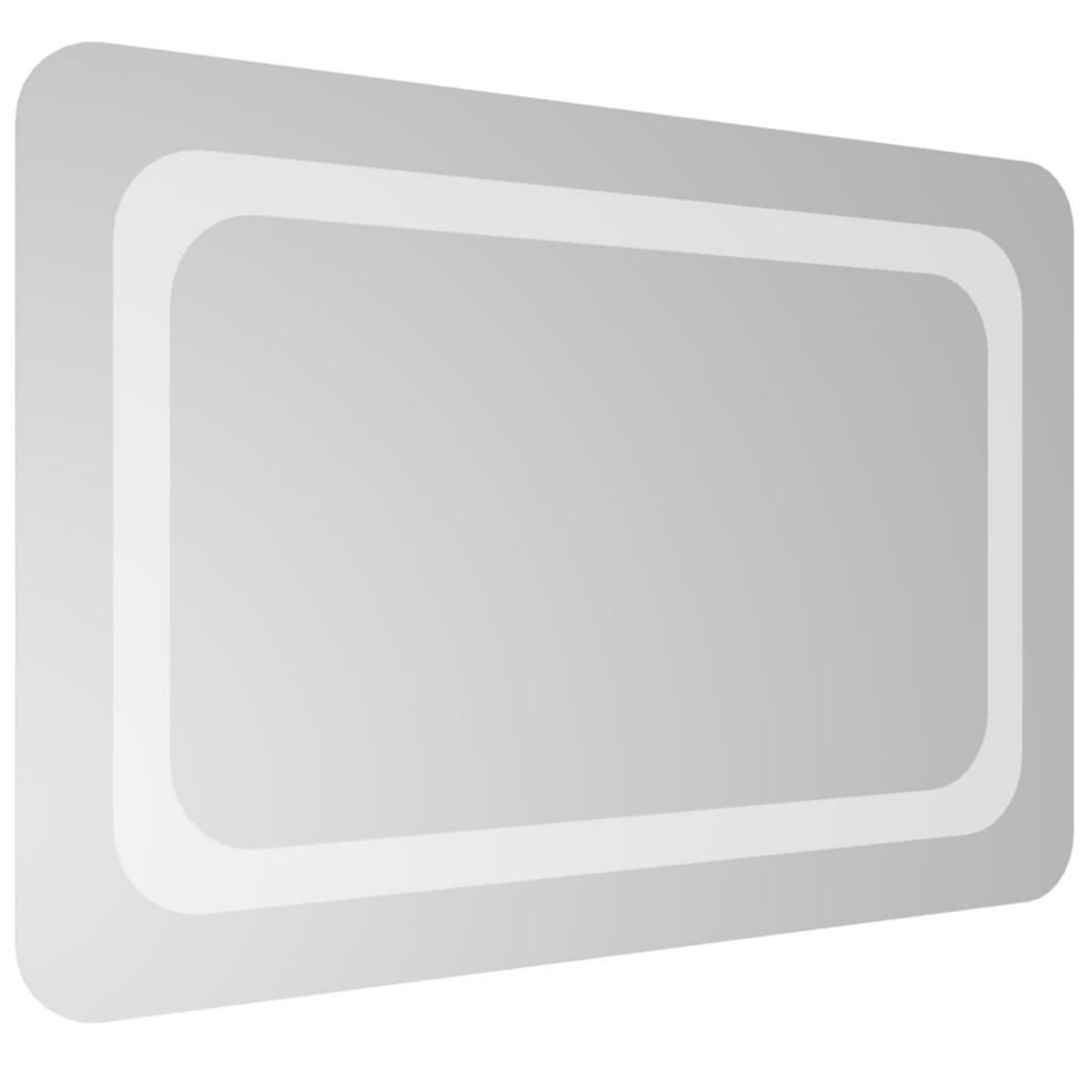 VIDAXL Miroir de salle de bain a LED 40x60 cm