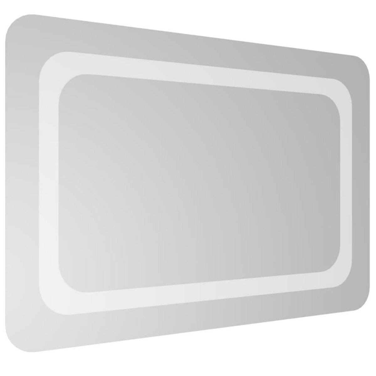 VIDAXL Miroir de salle de bain a LED 40x60 cm