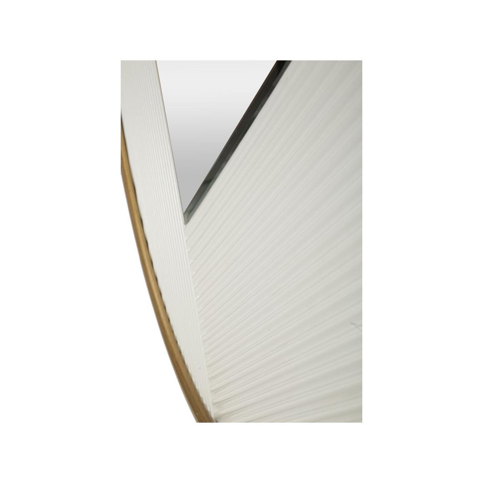 Voir la diapositive 4 : Paris Prix Miroir mural déco  tolosa  80cm blanc & or