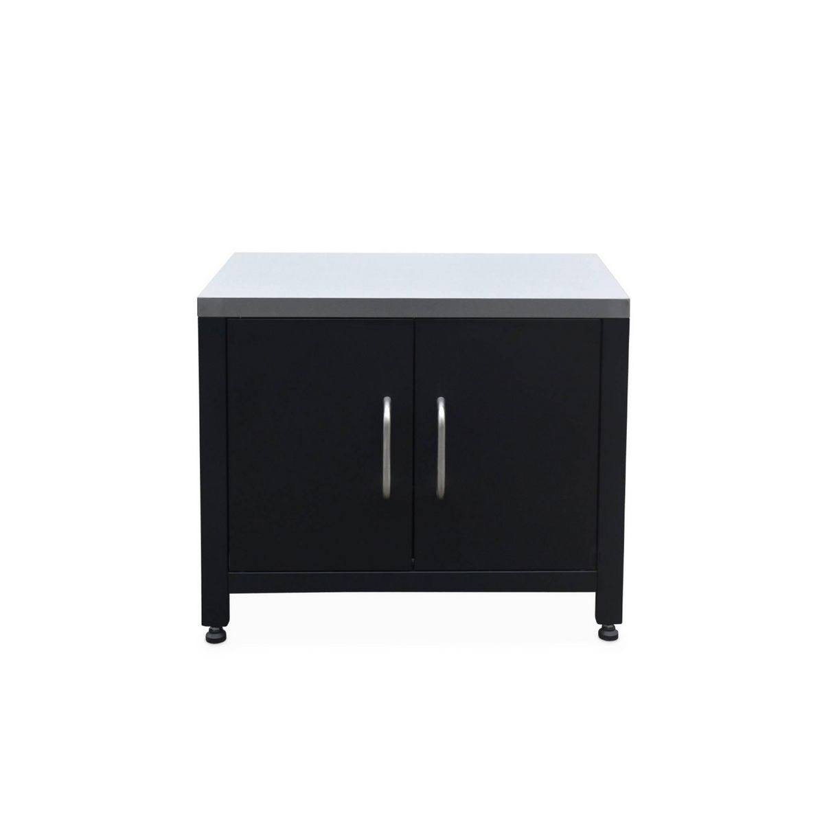 SWEEEK Meuble de cuisine extérieure en acier L80cm