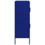 Voir la diapositive 4 : VIDAXL Armoire de rangement Bleu marine 80x35x101,5 cm Acier