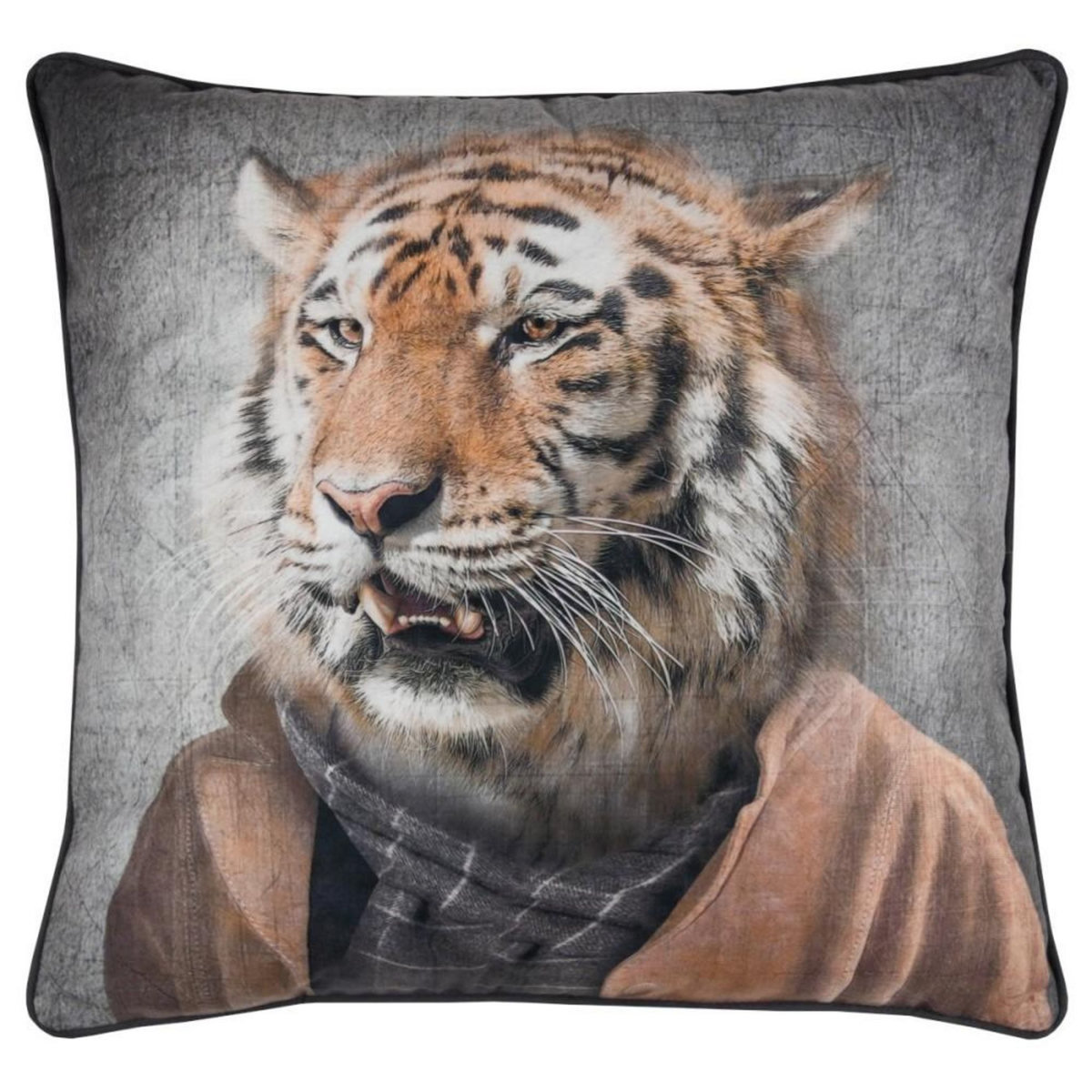 STOF Coussin 45x45 cm BRADFORD Tigre