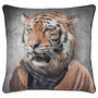Voir la diapositive 1 : STOF Coussin 45x45 cm BRADFORD Tigre