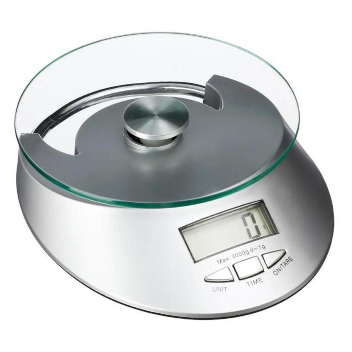 FIVE Balance de Cuisine Digital  Pesée  16cm Argent