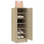 Voir la diapositive 4 : VIDAXL Armoire a chaussures Chene Sonoma 32x35x92 cm Bois d'ingenierie