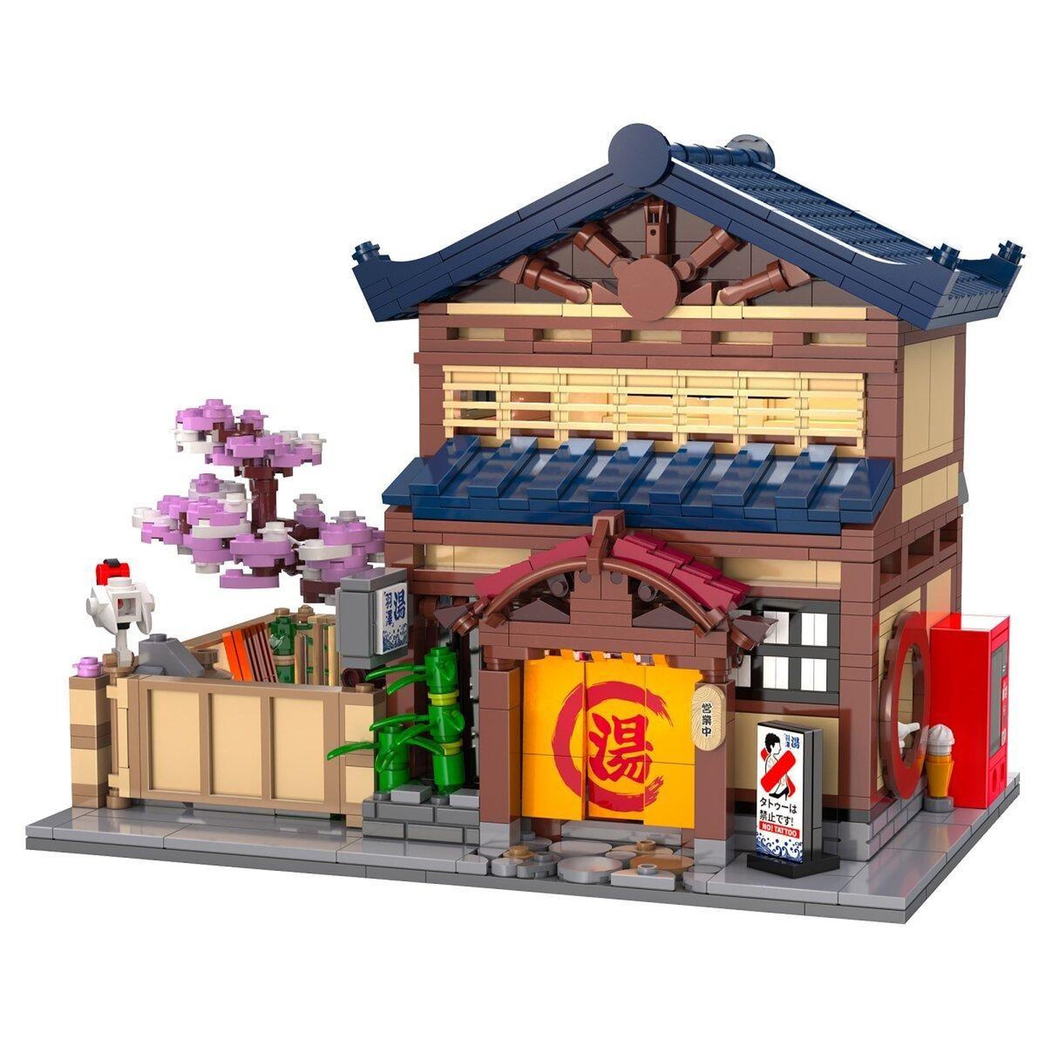 Jamara Cada salle de bain japonaise 1:30 bricks