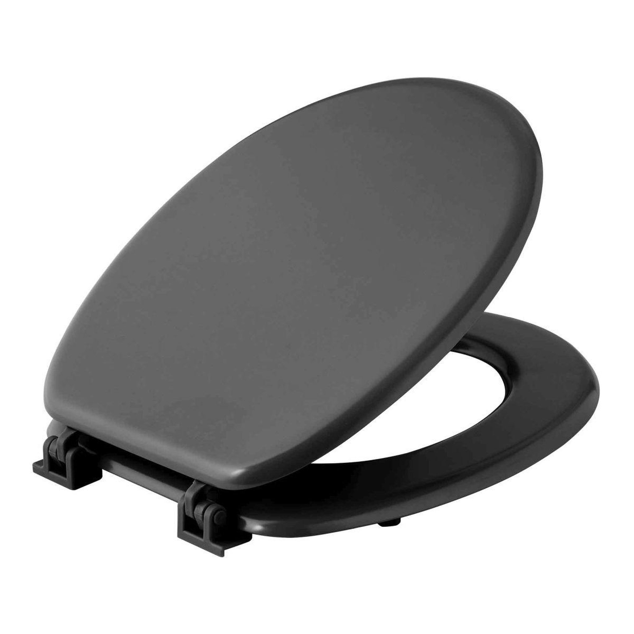 Voir la diapositive 3 : Douceur d'Intérieur Abattant wc uni  vitamine  45cm anthracite