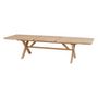 Voir la diapositive 6 : HESPERIDE Table de jardin extensible en acacia 12 places XENIA - Marron