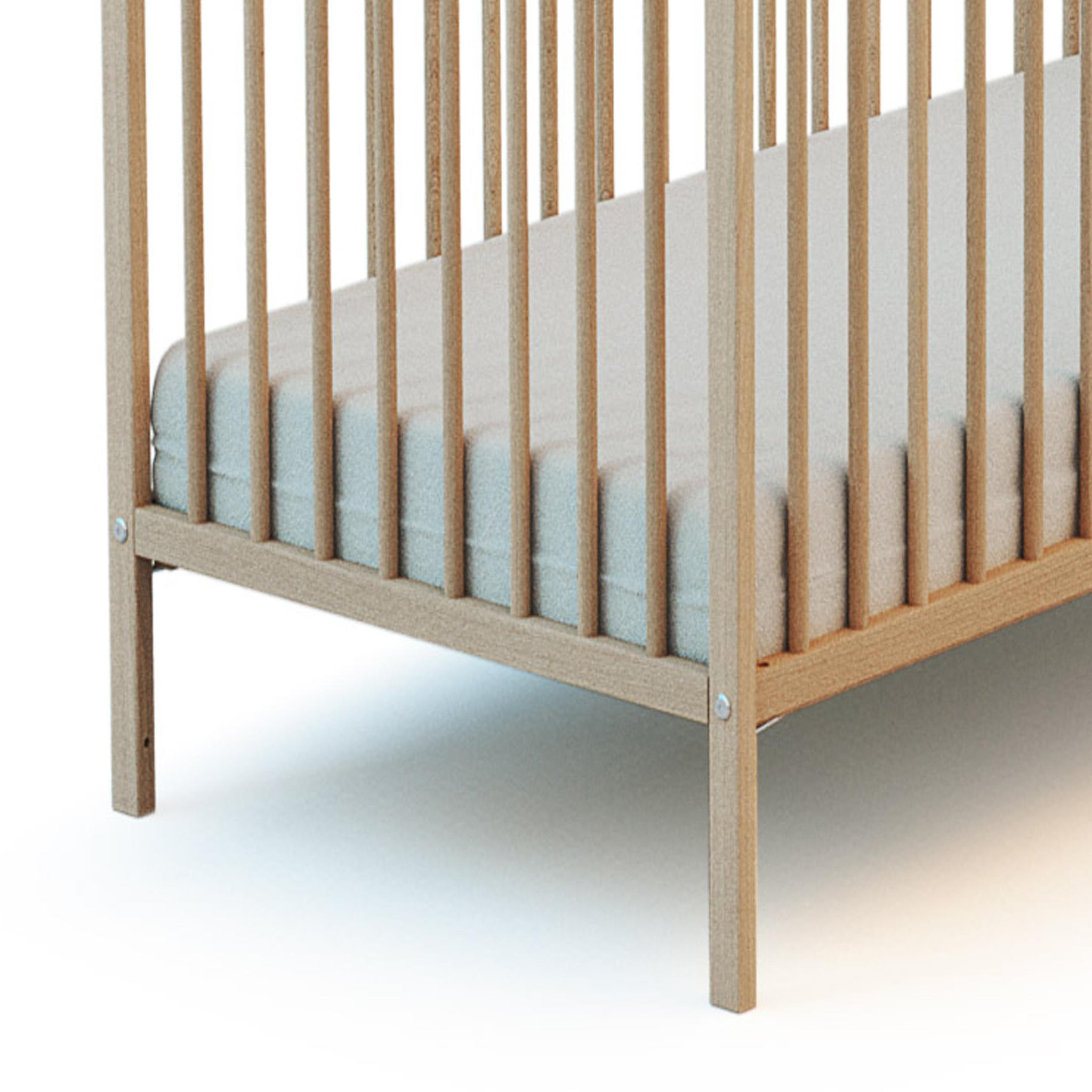 Voir la diapositive 2 : WEBABY Lit bébé en bois 70 x 140 cm avec tipi