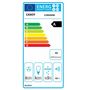 Voir la diapositive 2 : Candy Hotte décorative inclinée 90cm 502m3/h blanc - CVMA90W