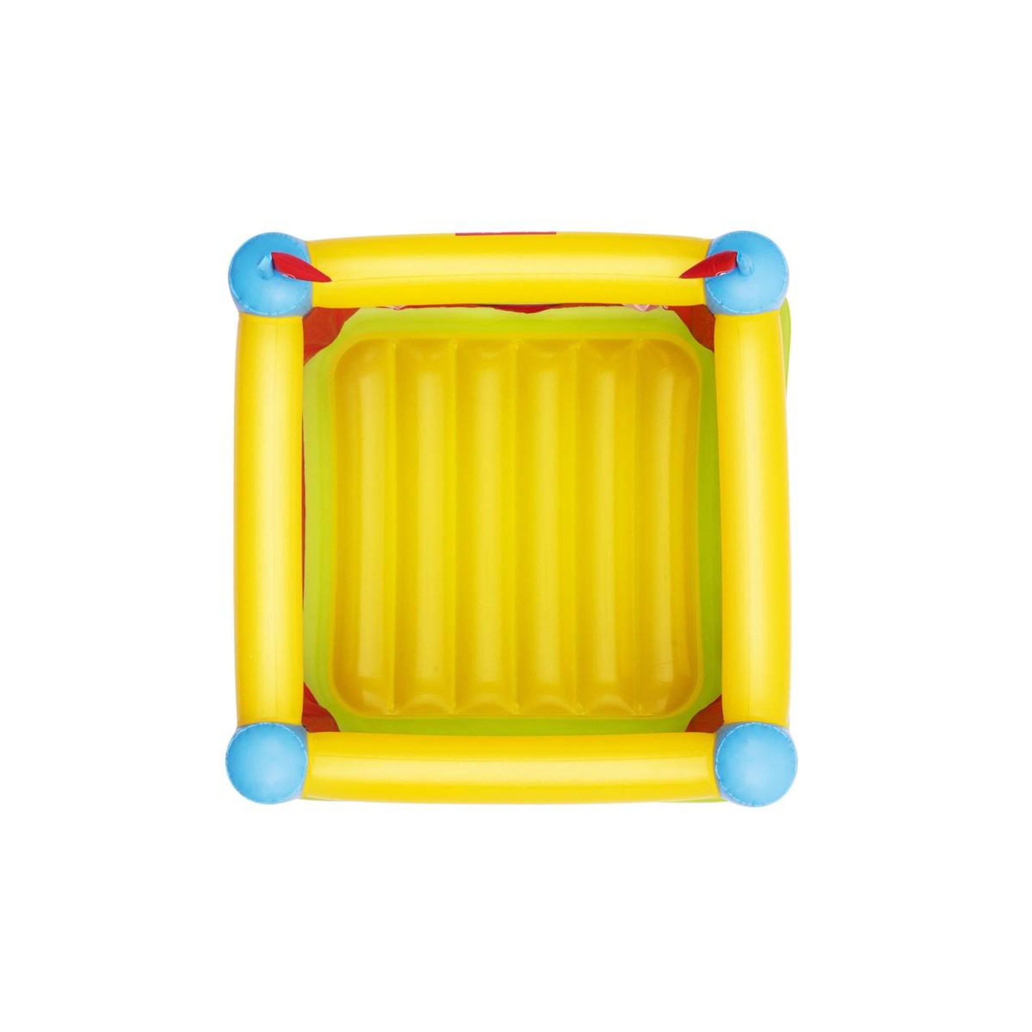 Voir la diapositive 5 : BESTWAY Aire de jeux gonflable  93553 Fisher-Price Bouncetastic 1.75m x 1.73m x 1.35m