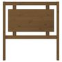 Voir la diapositive 4 : VIDAXL Tete de lit Marron miel 95,5x4x100 cm Bois massif de pin