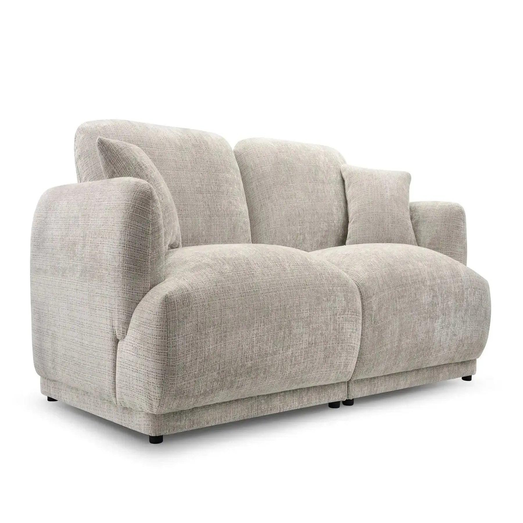 Voir la diapositive 6 : CASANOVA PARIS Rosalie - canapé droit tissu chenille 2 places