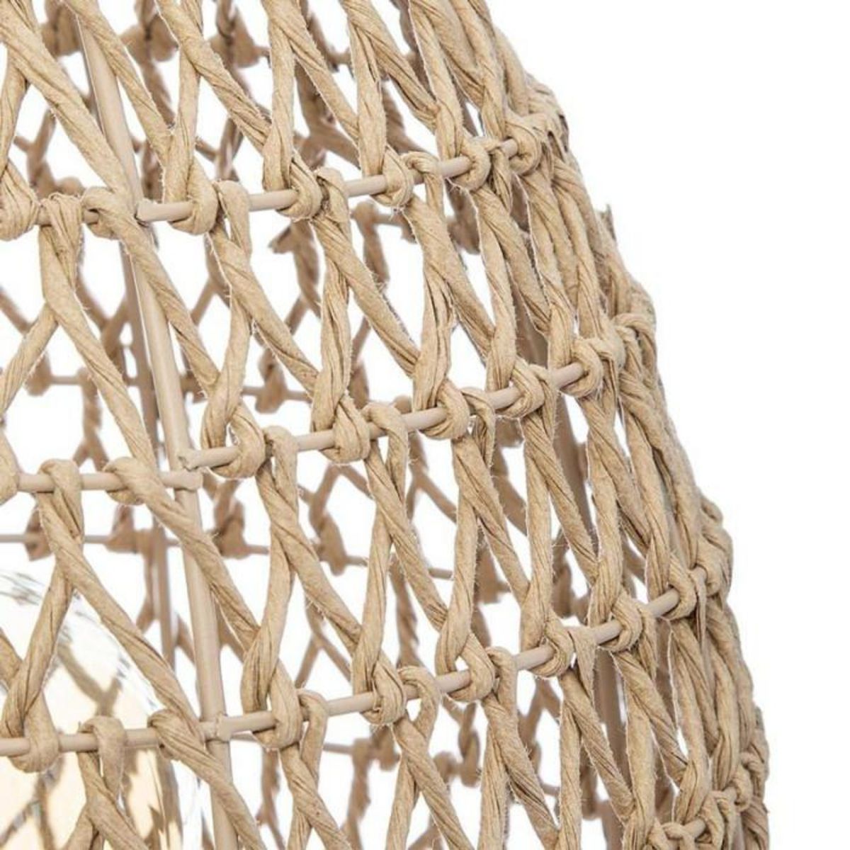 ATMOSPHERA Lampe à Poser Métal & Papier  Etel  35cm Naturel