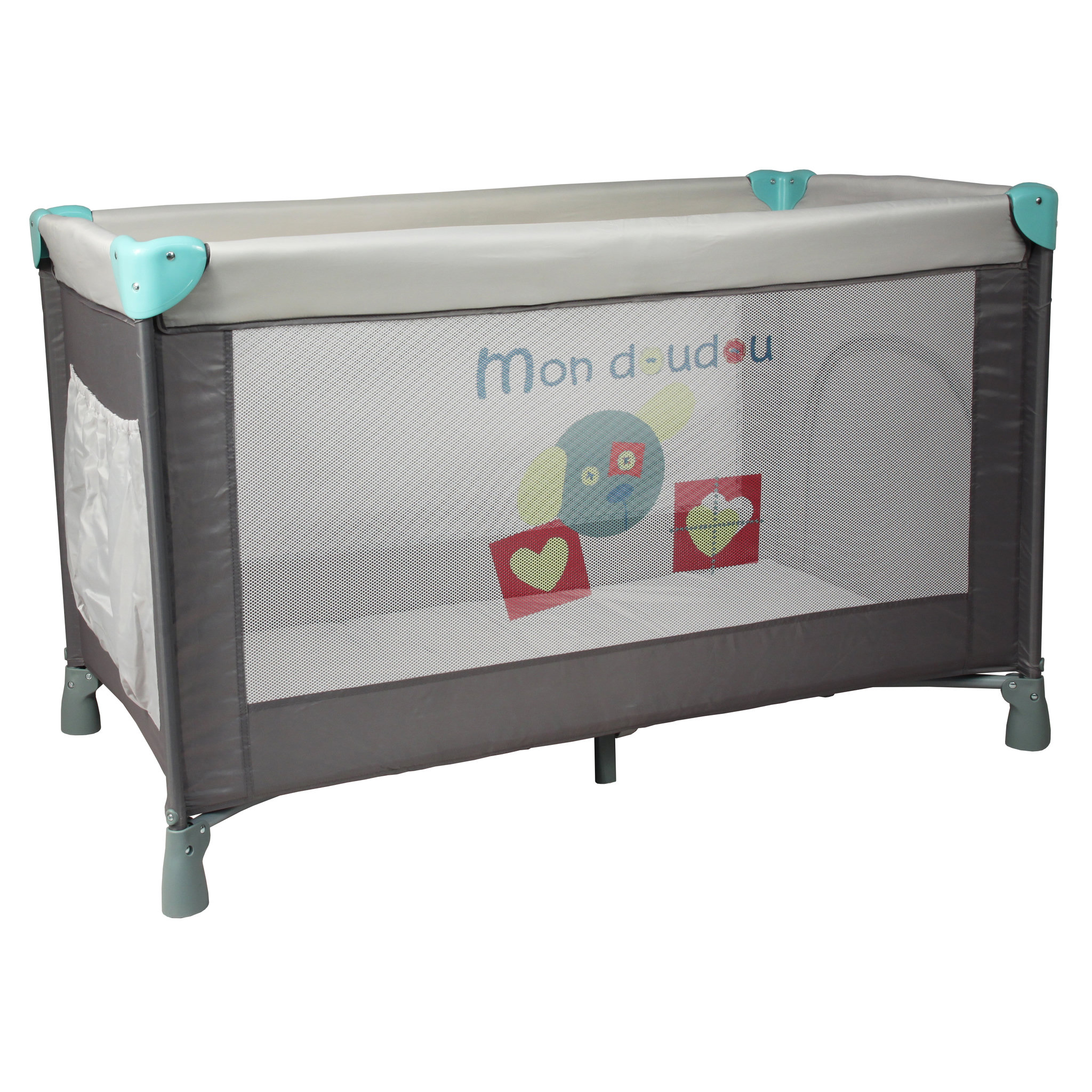 Voir la diapositive 2 : BAMBISOL Lit parapluie Mon Doudou