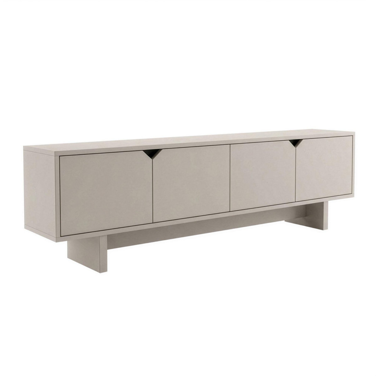 Habitat et Jardin Meuble TV en bois  Oz  180 x 30 x 50 cm - Beige