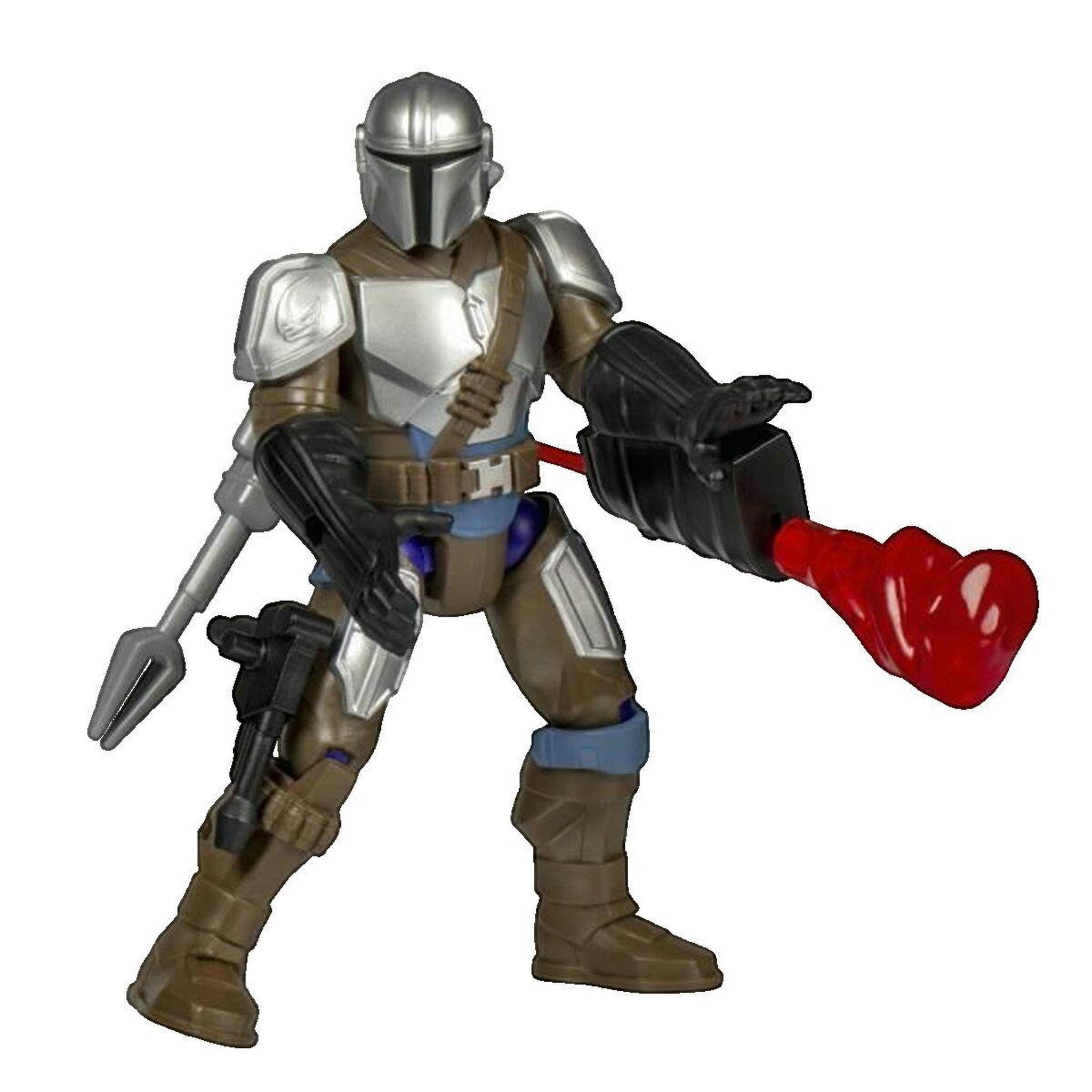 Voir la diapositive 3 : HASBRO SW MIXMASHERS MANDO GROGU DLX