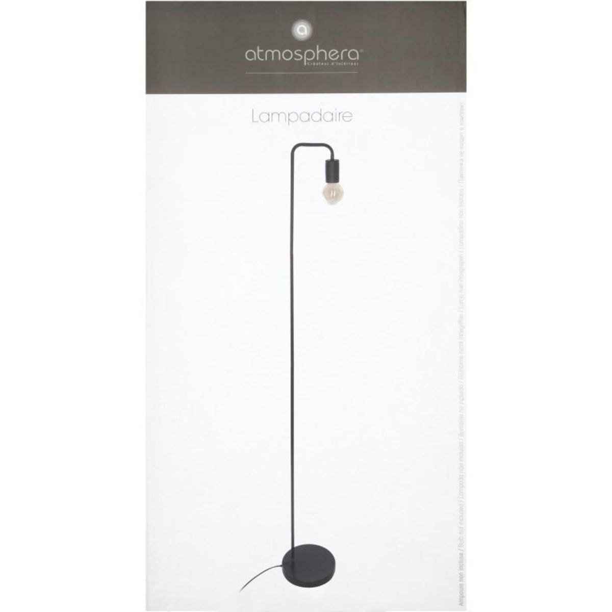 ATMOSPHERA Lampadaire métal  Keli  Hauteur 150 cm Atmosphera