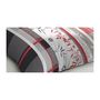 Voir la diapositive 2 : HOME LINGE PASSION Parure de lit microfibre - HOME LINGE PASSION - SHIZUOKA - Housse 140 x 200 cm + 1 taie d'oreiller 63 x 63 cm - Bleu