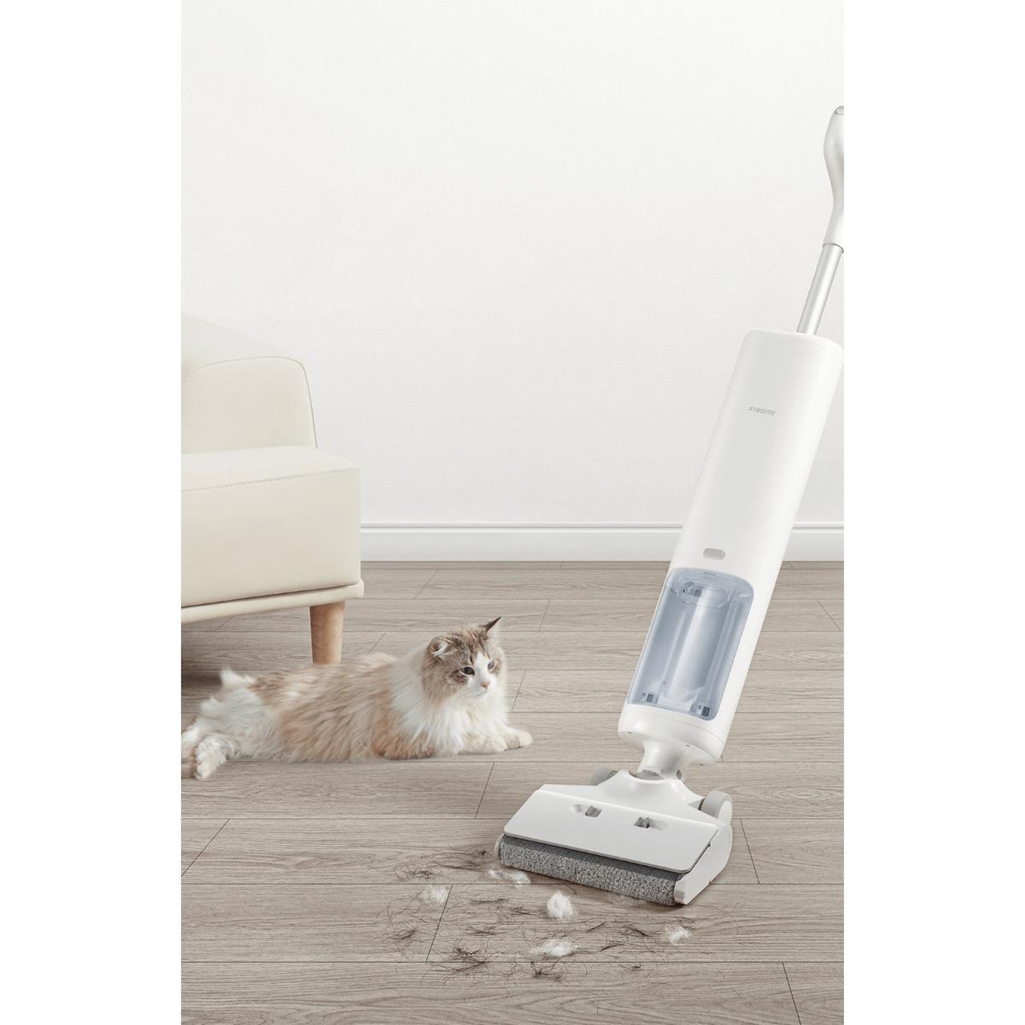Voir la diapositive 6 : XIAOMI Aspirateur laveur rechargeable 220w v blanc - w10 pro