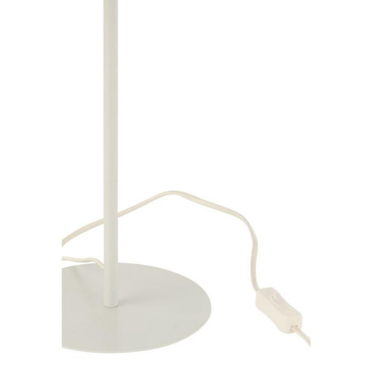 Paris Prix Lampe à Poser en Rotin  Preston  50cm Naturel & Blanc
