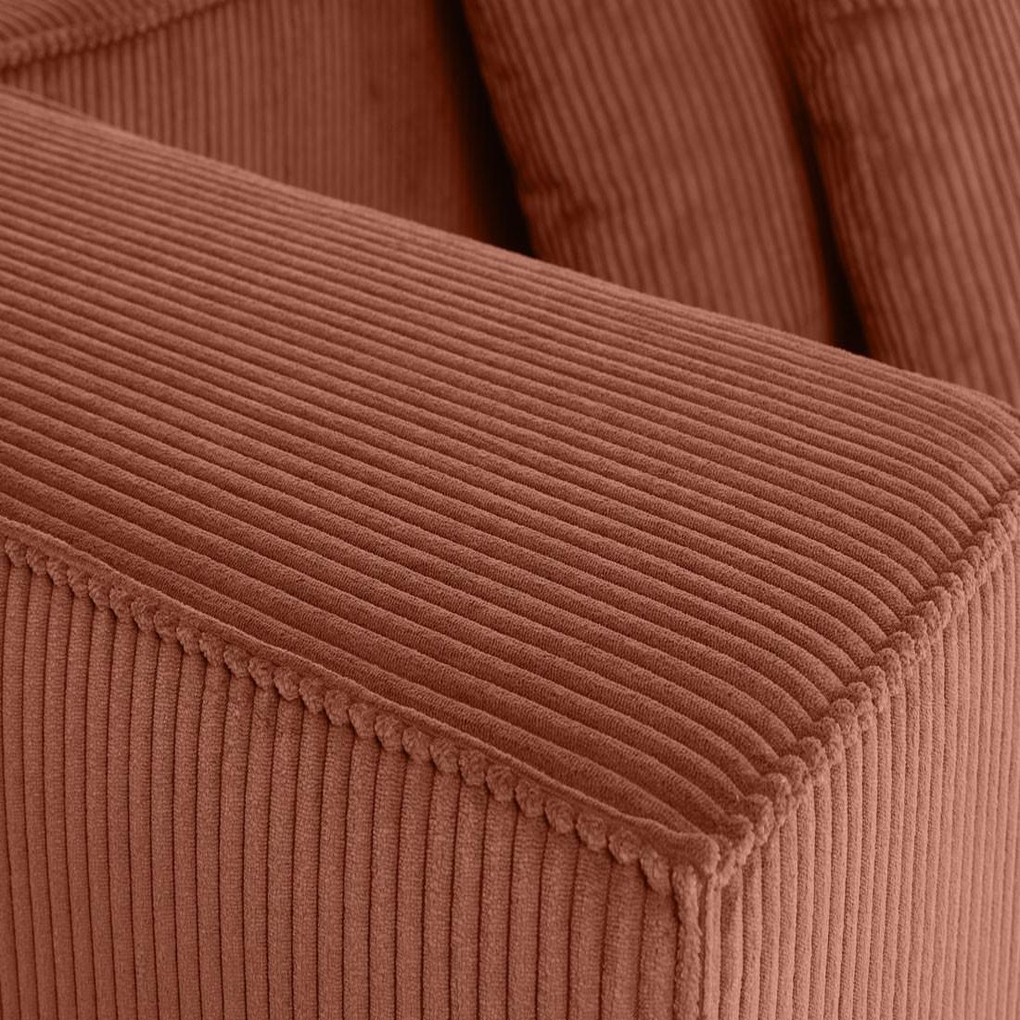Voir la diapositive 6 : BEST MOBILIER Colombine - canapé modulable droit - 3 places - en velours côtelé