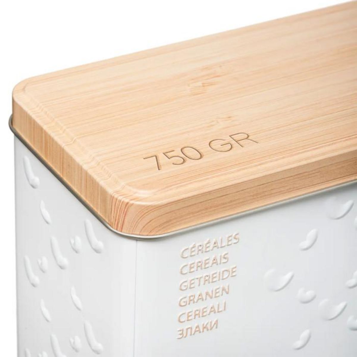 FIVE Boîte à Céréales  Scandi  24cm Blanc