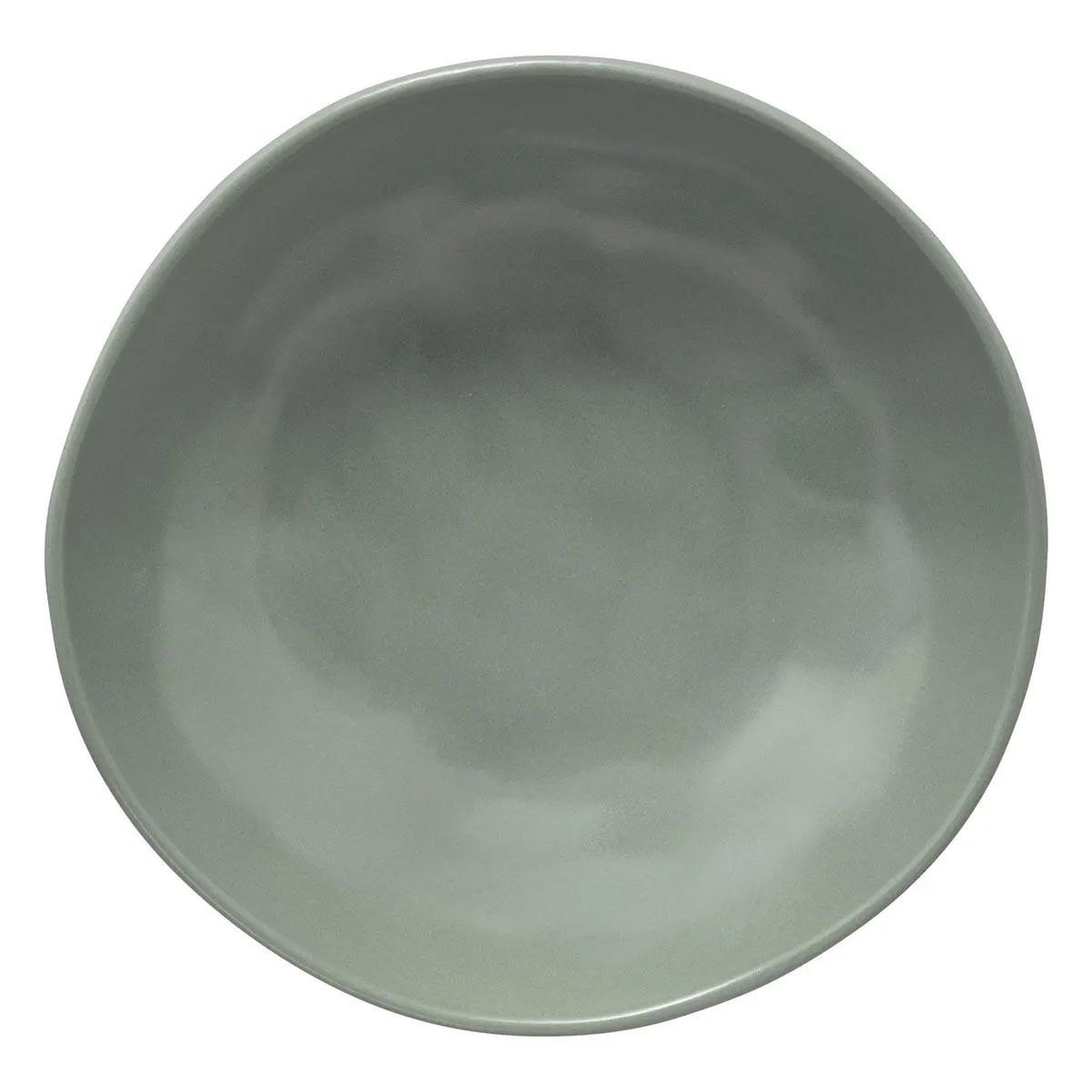 Voir la diapositive 1 : SECRET DE GOURMET Lot de 6 assiettes creuses  noe  20cm vert olive
