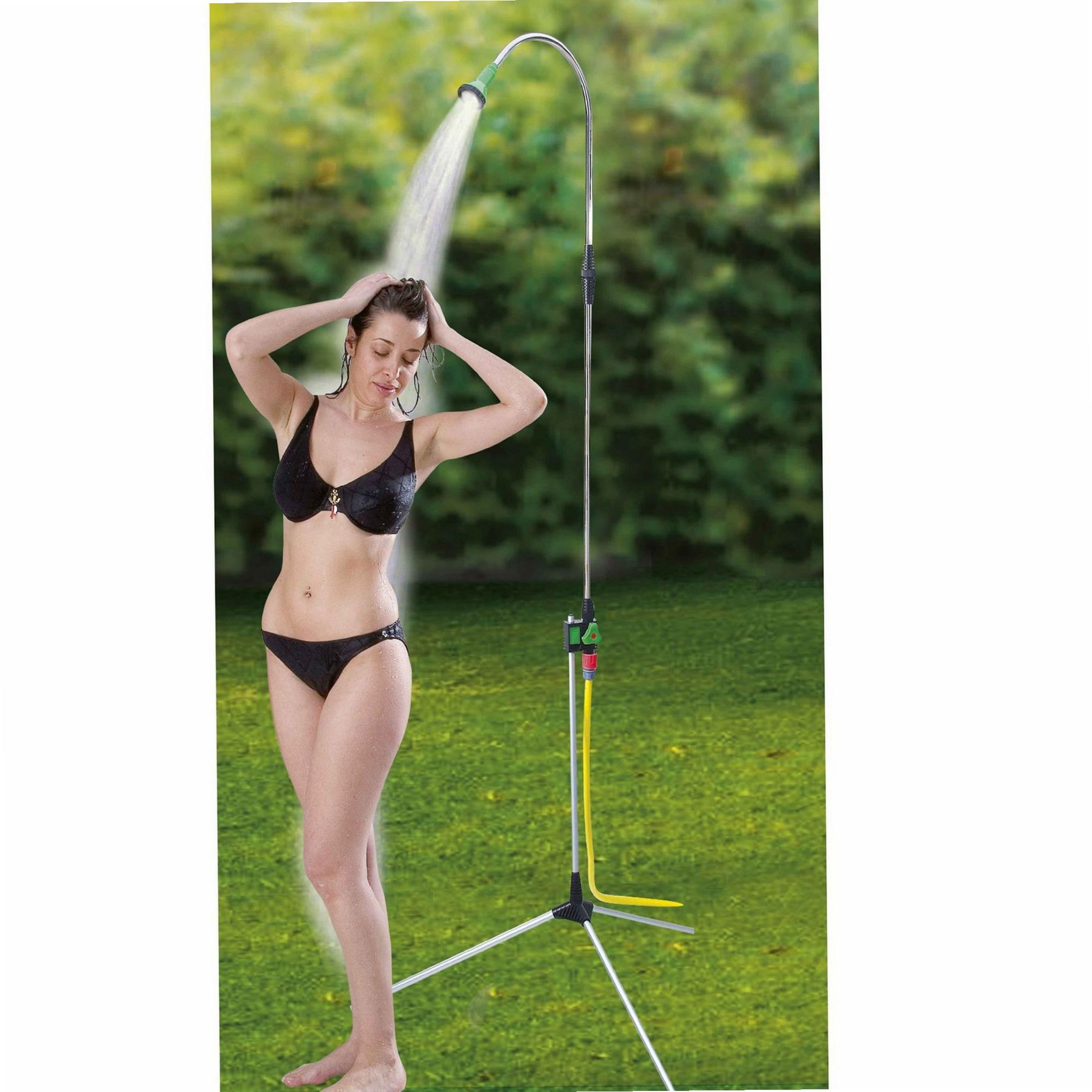 Voir la diapositive 5 : Ribiland Douche de jardin sur trépied