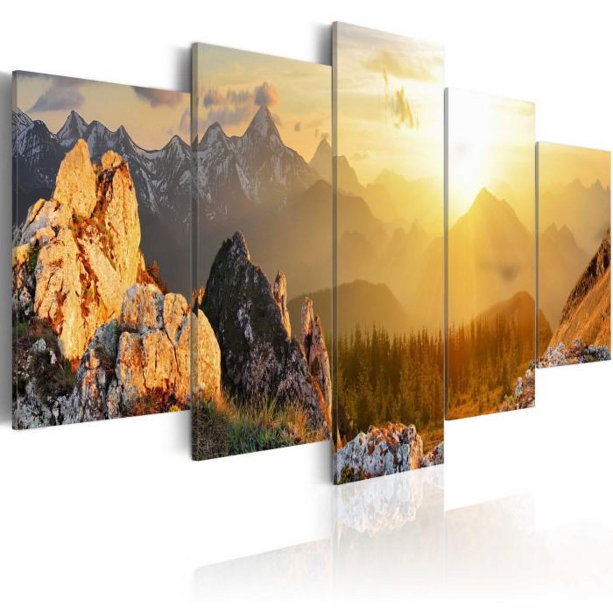 Paris Prix Tableau Imprimé  Aube Pittoresque