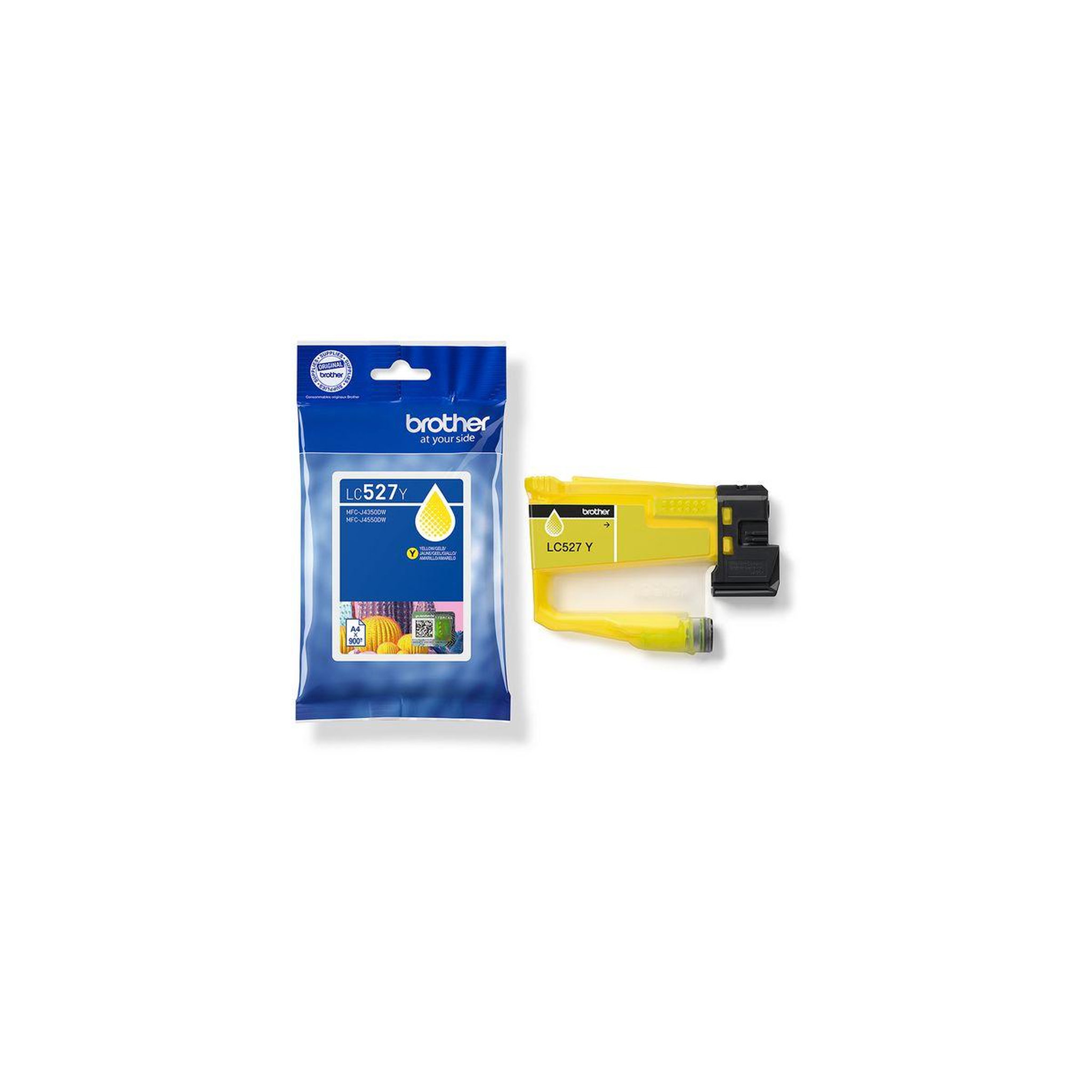 Voir la diapositive 2 : Brother Cartouche d'encre originale lc527 jaune (yellow) standard - lc527y