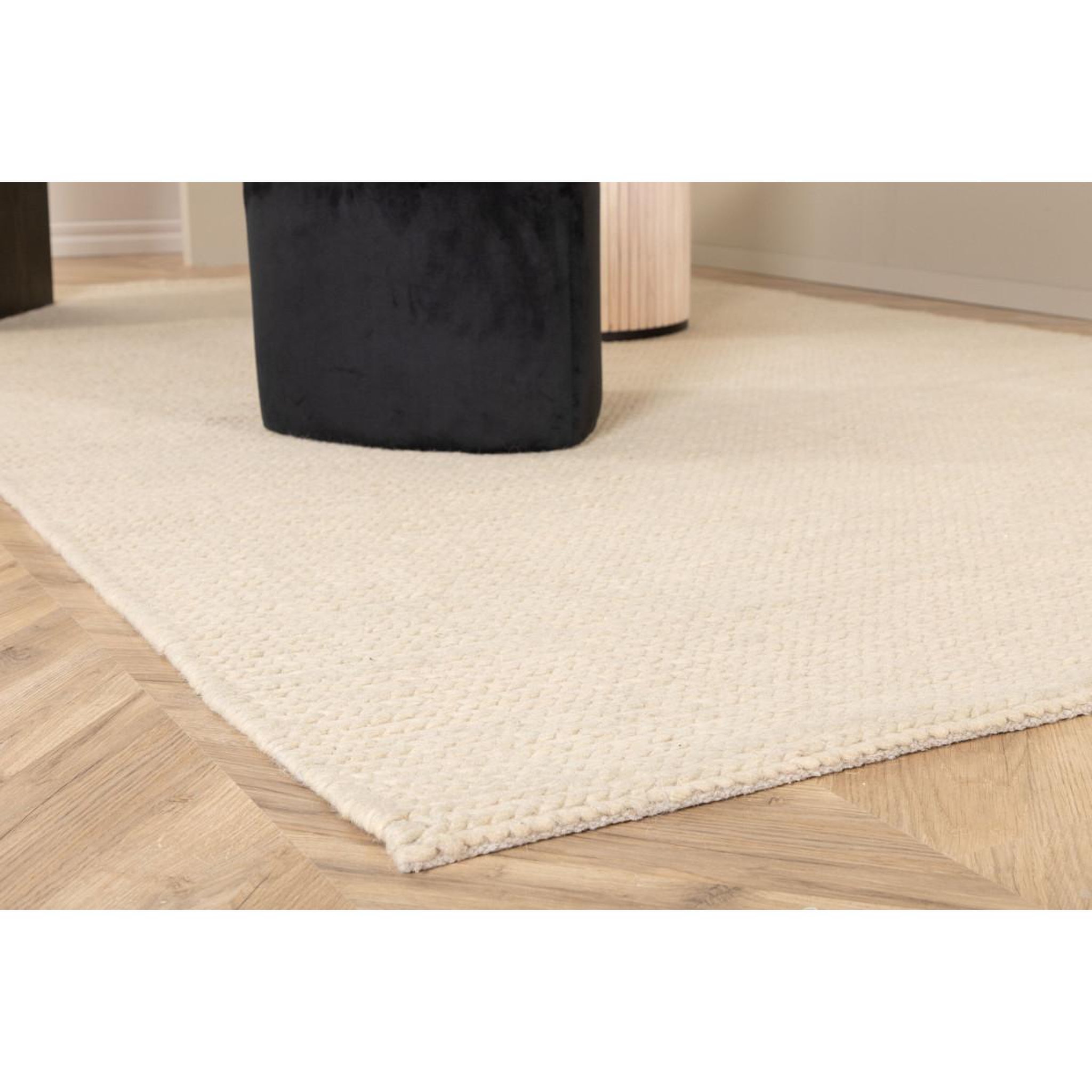 Voir la diapositive 5 : Paris Prix Tapis tressé en laine  marta  250x350cm naturel
