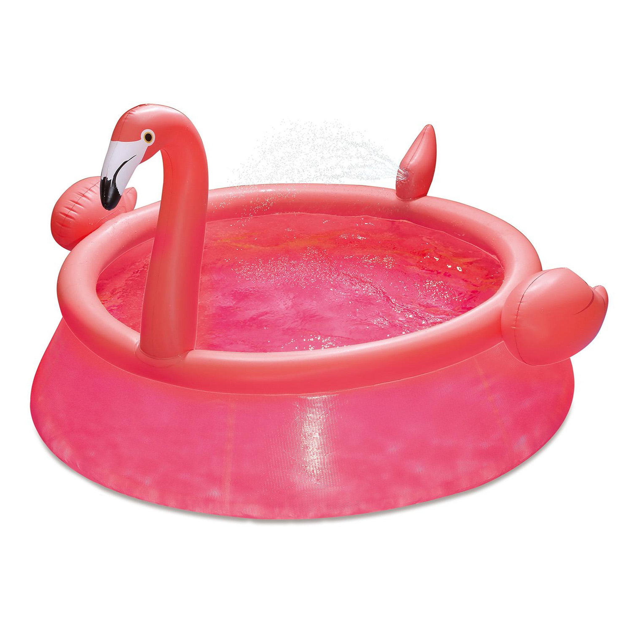 Voir la diapositive 3 :  Piscine autostable flamant ø 1,83m x51cm SUMMER WAVES