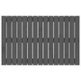 Voir la diapositive 4 : VIDAXL Tete de lit murale Gris 95,5x3x60 cm Bois massif de pin
