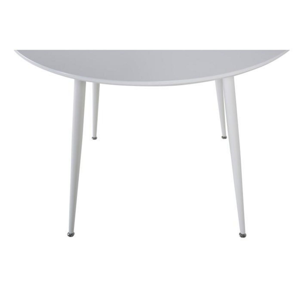 Paris Prix Table à Manger Ronde  Plaza  100cm Blanc