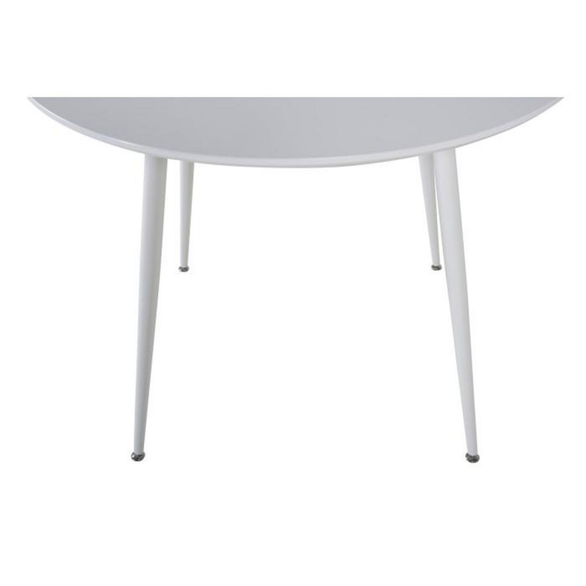 Paris Prix Table à Manger Ronde  Plaza  100cm Blanc