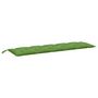 Voir la diapositive 5 : VIDAXL Coussins de banc de jardin lot de 2 vert melange tissu