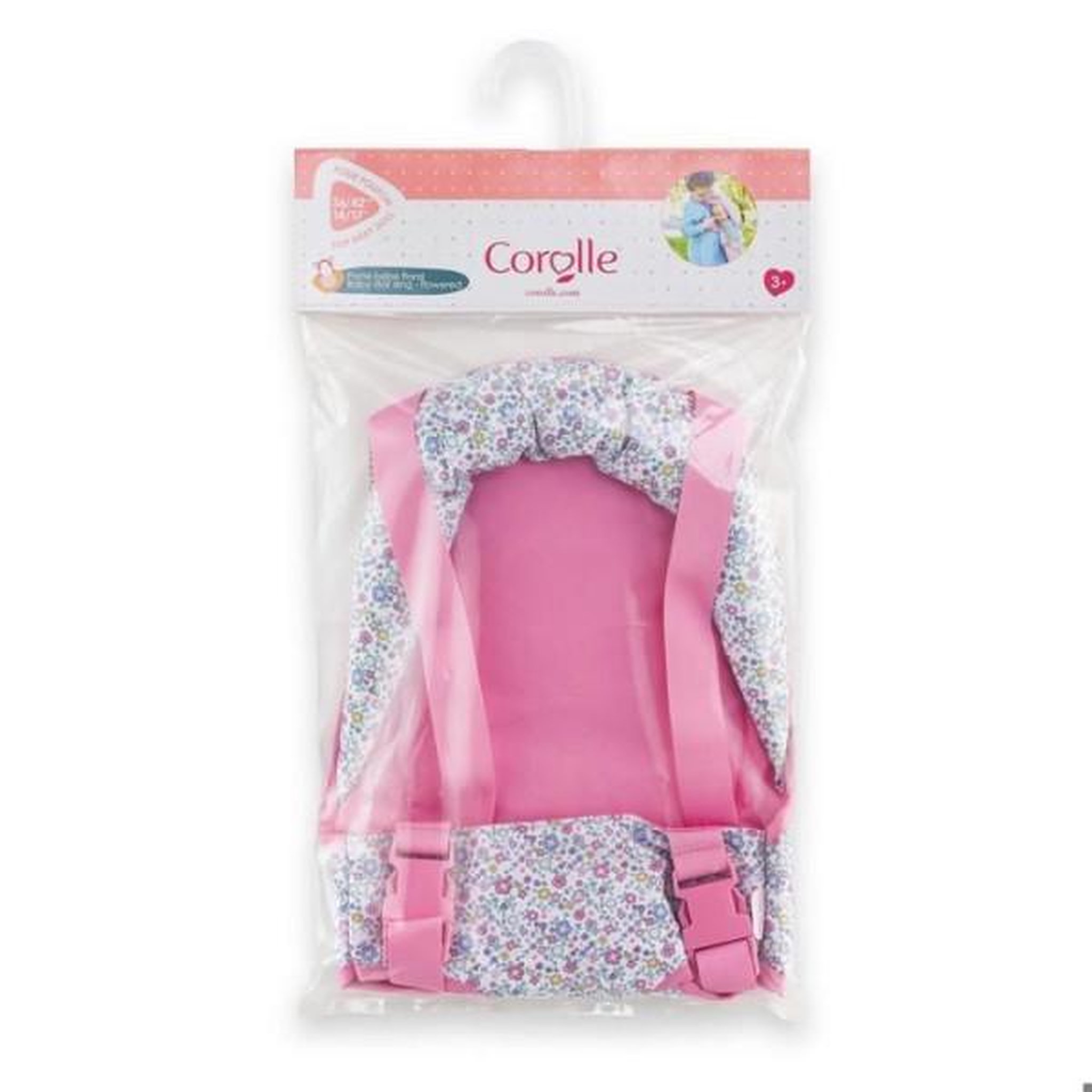 Voir la diapositive 5 : Corolle Porte-bébé Floral pour poupon 36 et 42 cm