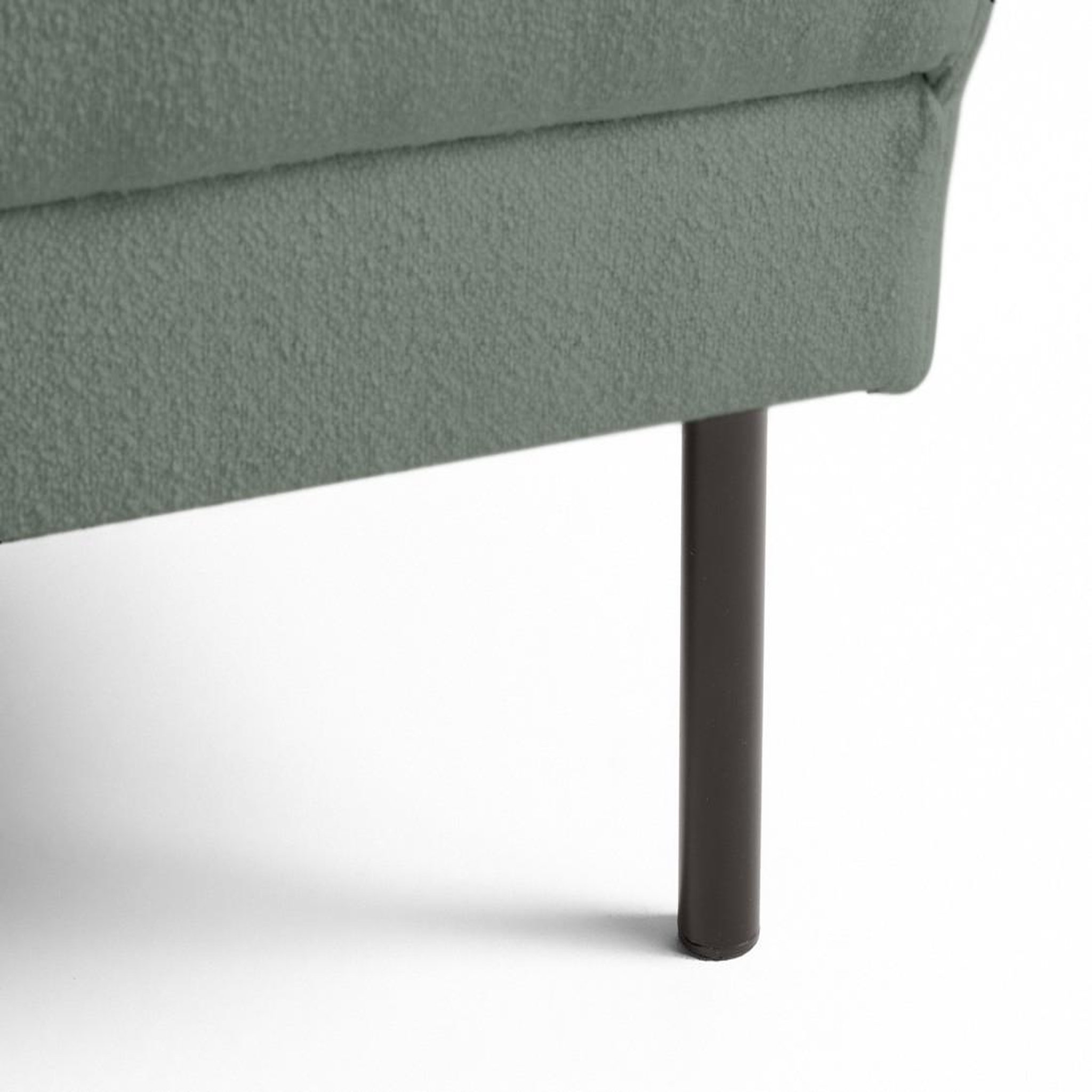 Voir la diapositive 4 : LISA DESIGN Charlie - pouf - pieds hauts - en tissu