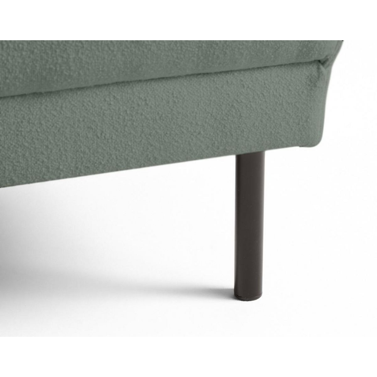 LISA DESIGN Charlie - pouf - pieds hauts - en tissu