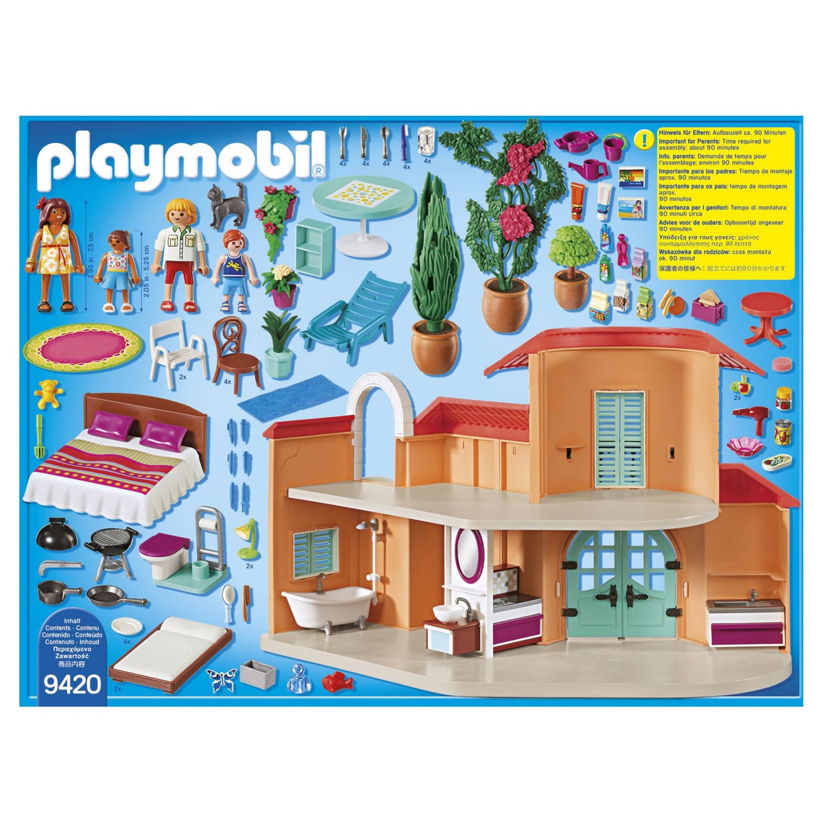 PLAYMOBIL 9420 - Family Fun - Villa de vacances