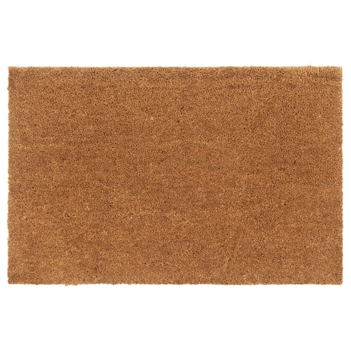VIDAXL Tapis de porte naturel 65x100 cm fibre de coco touffete