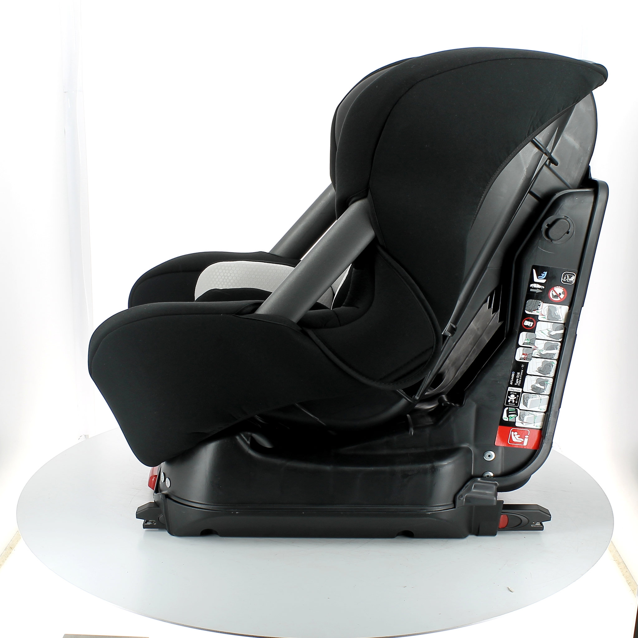 Voir la diapositive 3 : AUCHAN BABY Siège auto bébé groupe 0+/1 A200 Eris i-Size de 61-87 cm