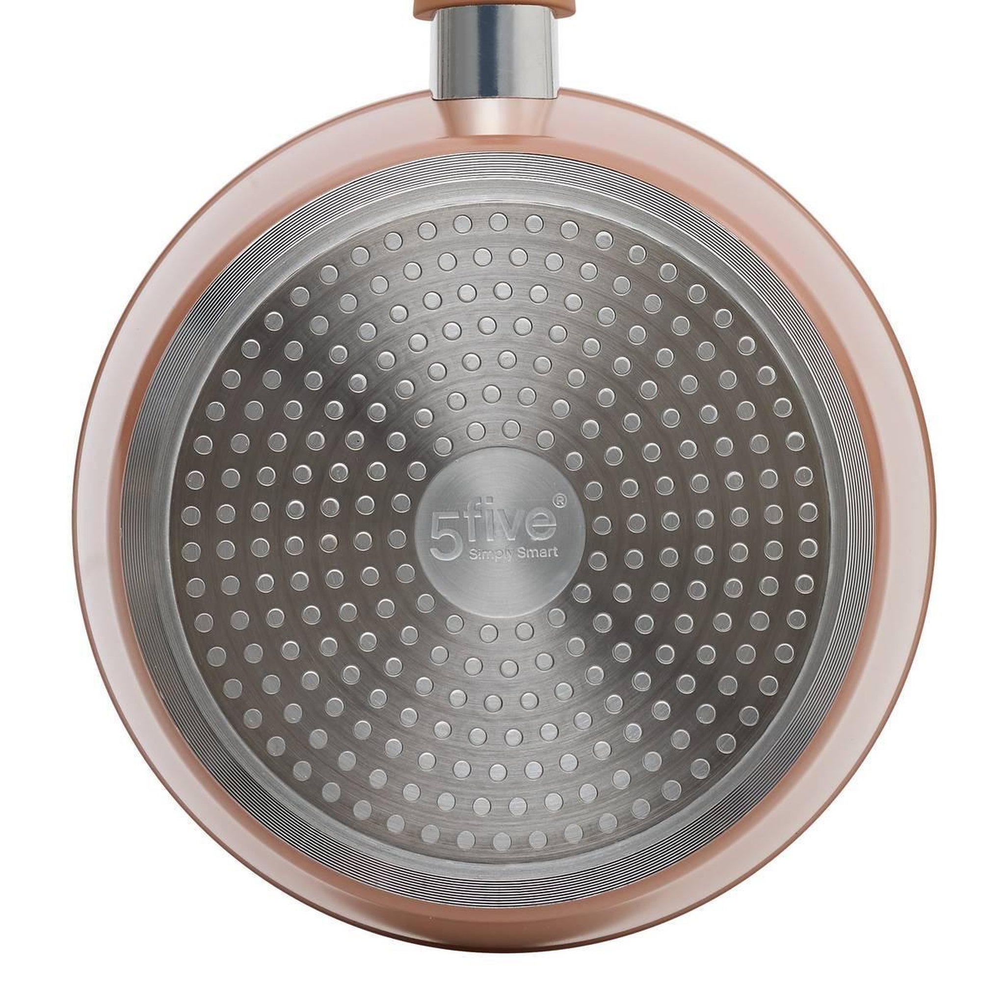 Voir la diapositive 2 : FIVE Casserole en aluminium forgé  harmony  20cm rose