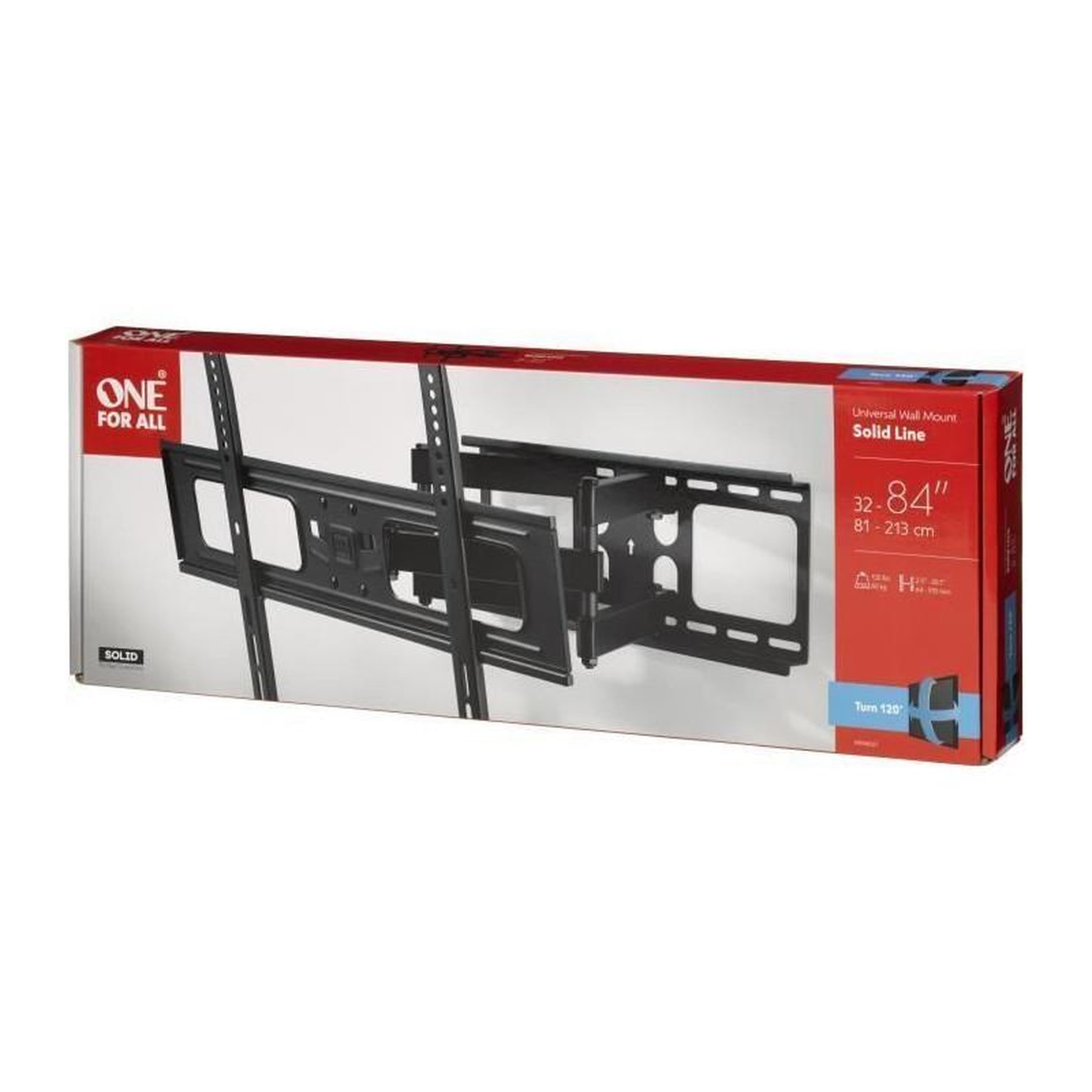 Voir la diapositive 4 : One For All Support mural TV TV orientable à 120 degres 32/90pouces