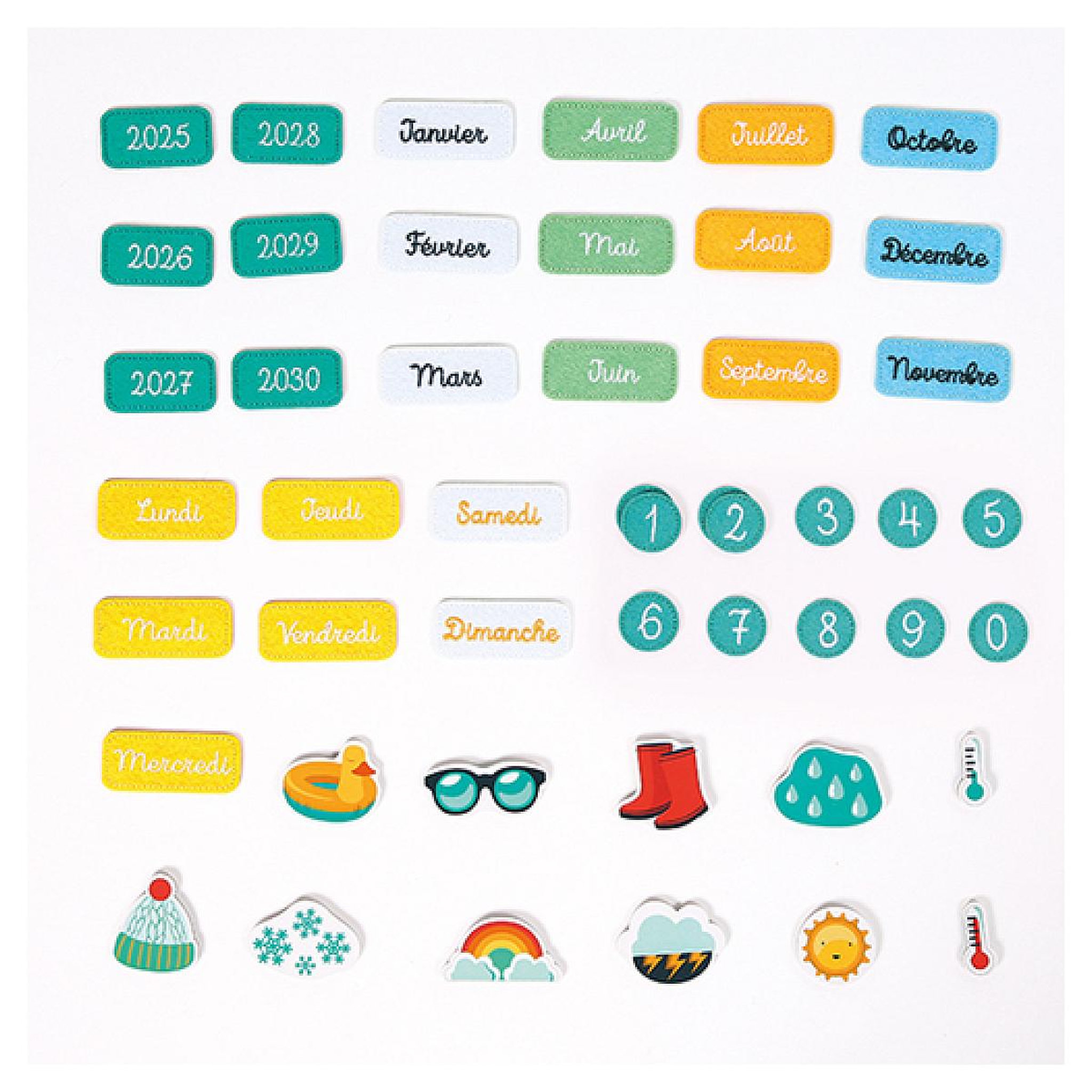 Voir la diapositive 2 : LUDI Calendrier educatif pour enfant - Amande