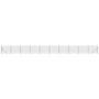 Voir la diapositive 2 : VIDAXL Cloture en treillis metallique et ancrage anthracite 1,6x25 m
