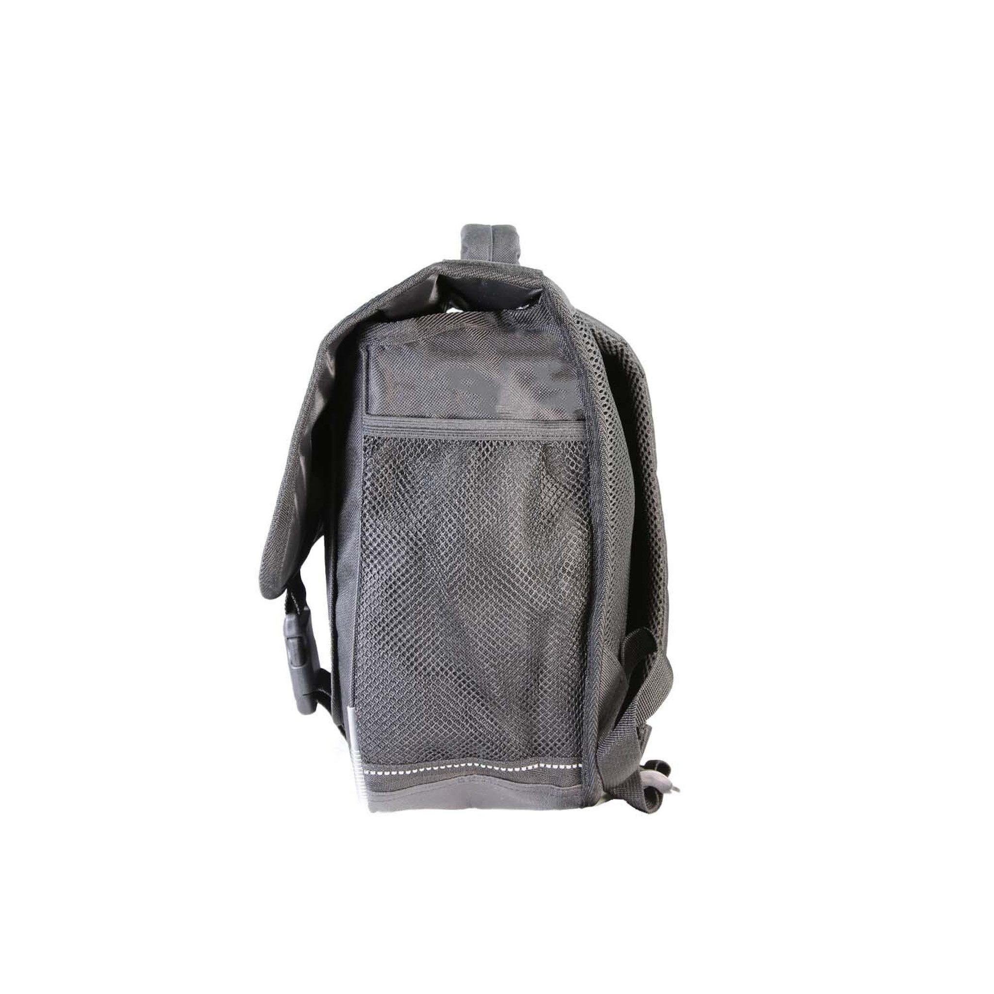 Voir la diapositive 3 : Bagtrotter Beyblade X - Cartable Scolaire 38 cm - Garçon - Noir/Bleu - 2 Compartiments
