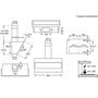 Voir la diapositive 3 : ELECTROLUX Hotte décorative inclinée 90cm 600m3/h noir - lfv319k