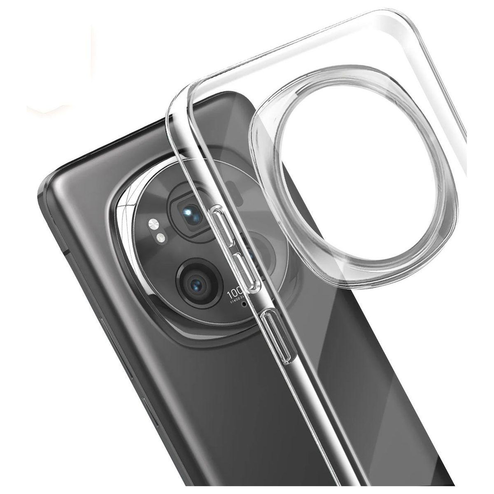 Voir la diapositive 2 : FORCE CASE Coque honor magic 6 pro transparente